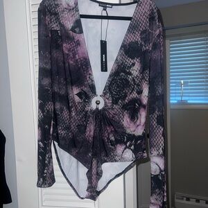 Plunge Fashion Nova Bodysuit